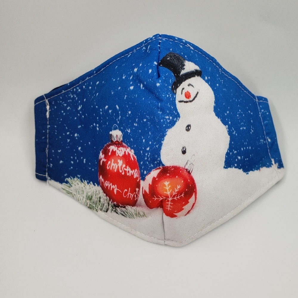 Christmas kid's face mask.